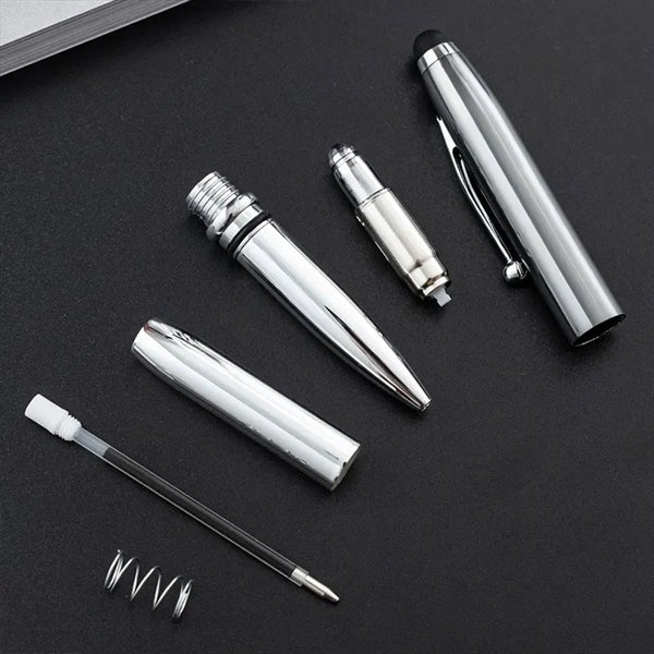 Multifunctional LED Ballpoint Pen With Stylus
