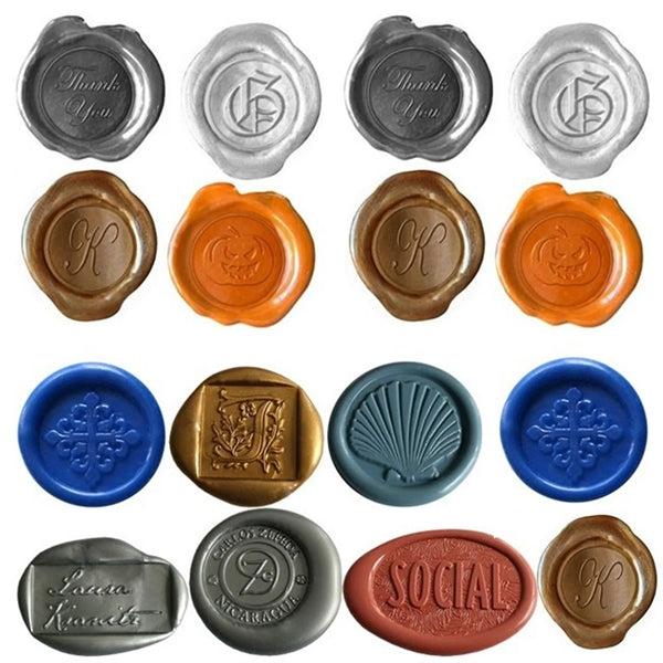 1" Diameter Wax Seal with Adhesive Back