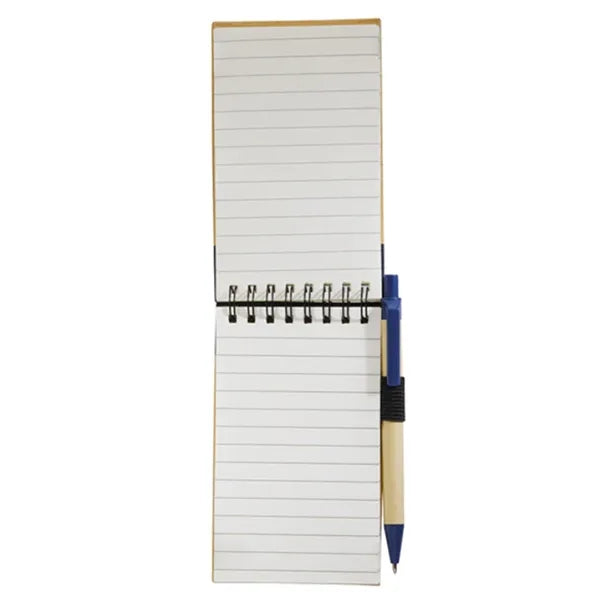 Recycled Spiral Jotter with Pen - 4X5