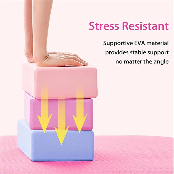Eco-Friendly Eva Body Shaping Yoga Brick Pilates Blocks
