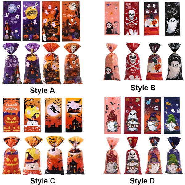 100pcs Halloween Treats Bags