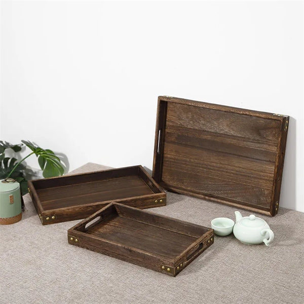 Natural Wooden Tray