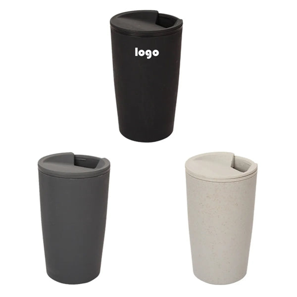 18 OZ Wheat Straw Cup With Lid