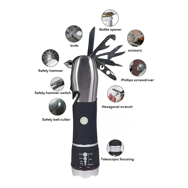 Multifunction Safety Tools Torch