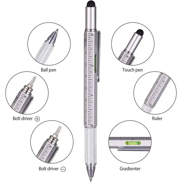 6 in 1 Multi Tool Pen