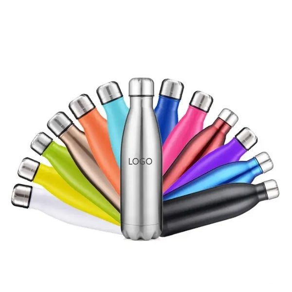 17Oz Stainless Steels Insulated Cola Shape Water Bottle