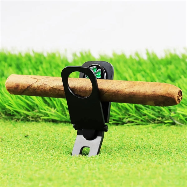 Golf Divot Tool Cigar Holder