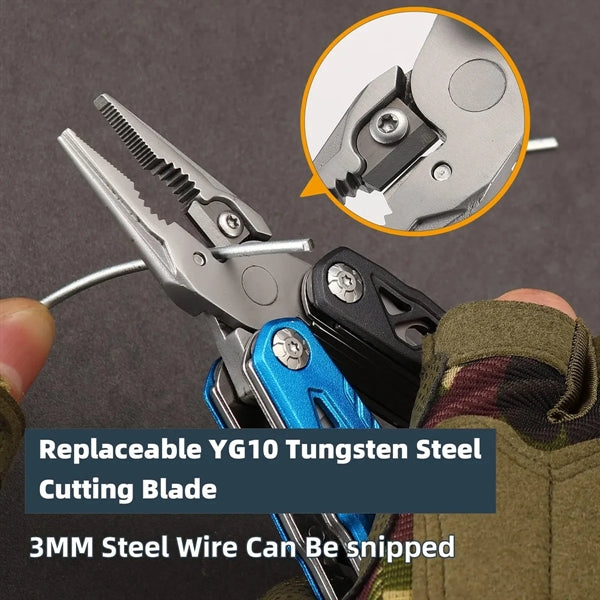 18 in 1 Pocket Upgraded Adjustable Wrench Multitool Hammer