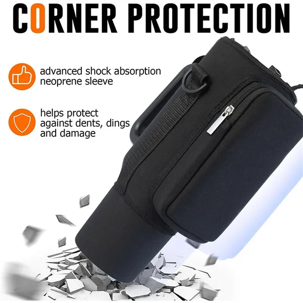 40 OZ Bottle Pouch Holder With Phone Pocket