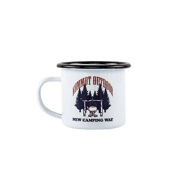 12 Oz Metal Camper Cup With Wrap Full Color Print