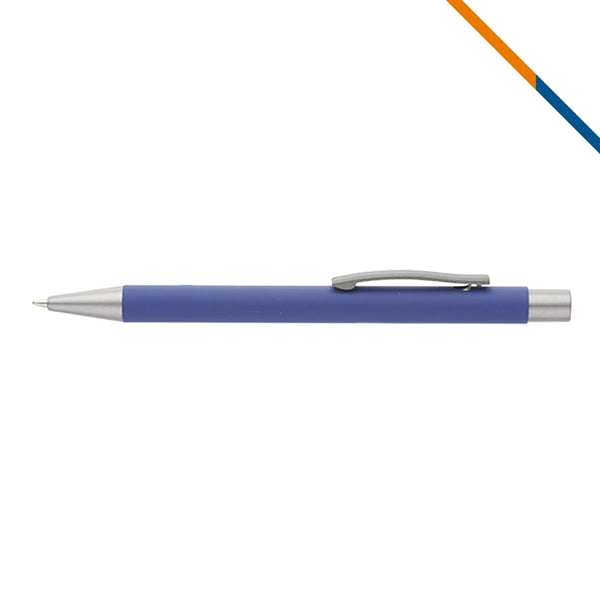 Flux Rubber Coated Metal Ballpoint Pens