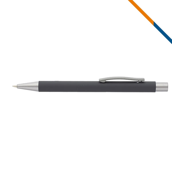 Flux Rubber Coated Metal Ballpoint Pens