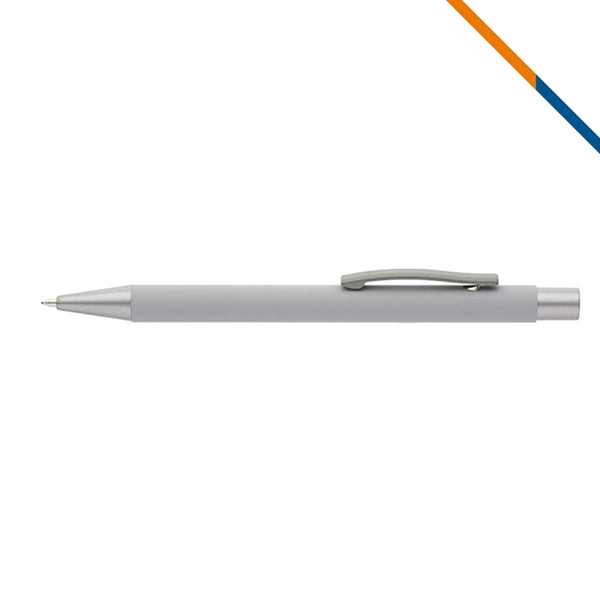 Flux Rubber Coated Metal Ballpoint Pens