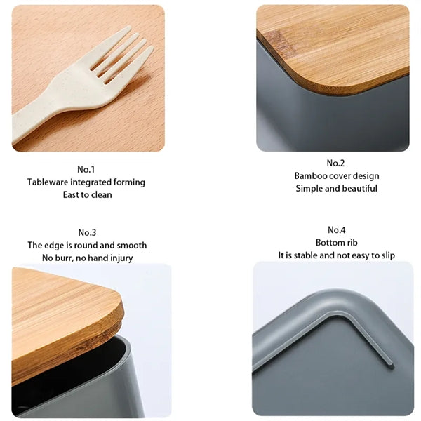 Lightweight Leak-Proof Thermal Bento Box Lunch Container