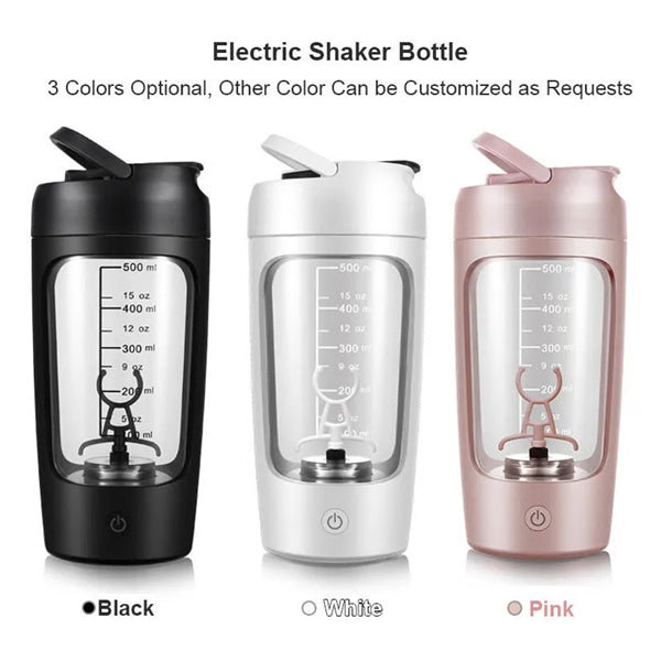 22oz Electric Shaker Bottle