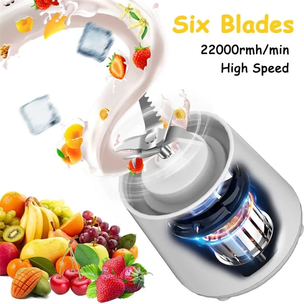 Mini USB Rechargeable Blender For Fruit Smoothies