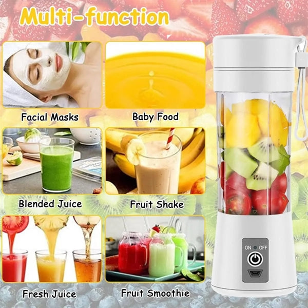 Mini USB Rechargeable Blender For Fruit Smoothies
