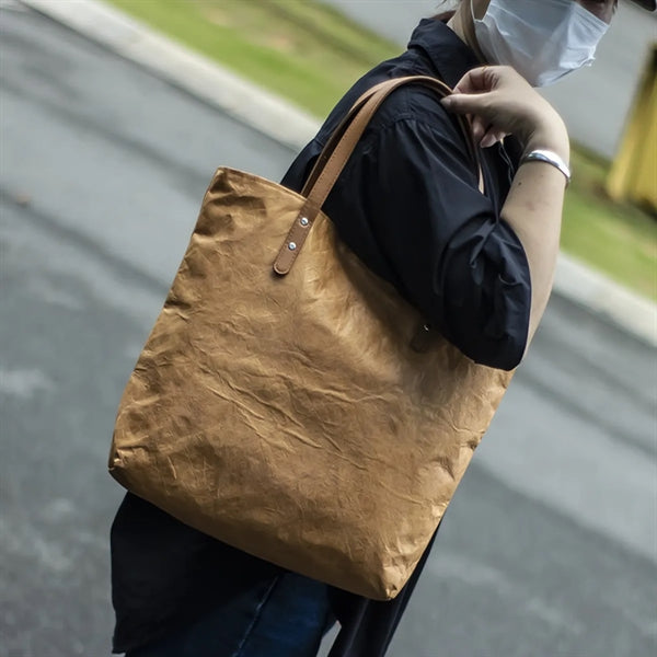 Kraft Paper Shoulder Bag