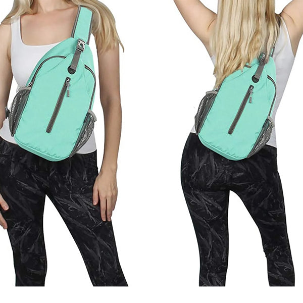 Crossbody Sling Bag Chest Shoulder Pack