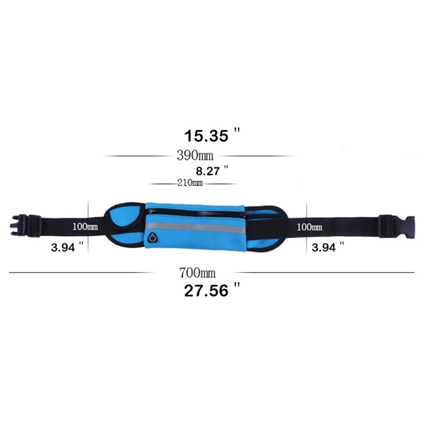 Waterproof Personalized Running With Water Bottle Waist Pack