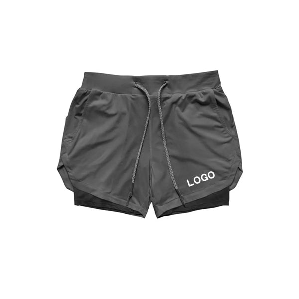 Men's Outdoor Fitness Double-Layer Sports Pants