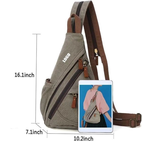 Canvas Sling Bag