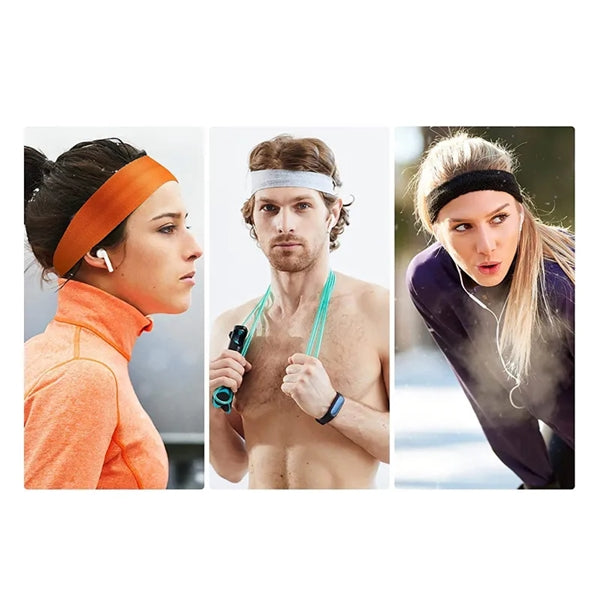 Antiperspirant Headband For Indoor And Outdoor Sports