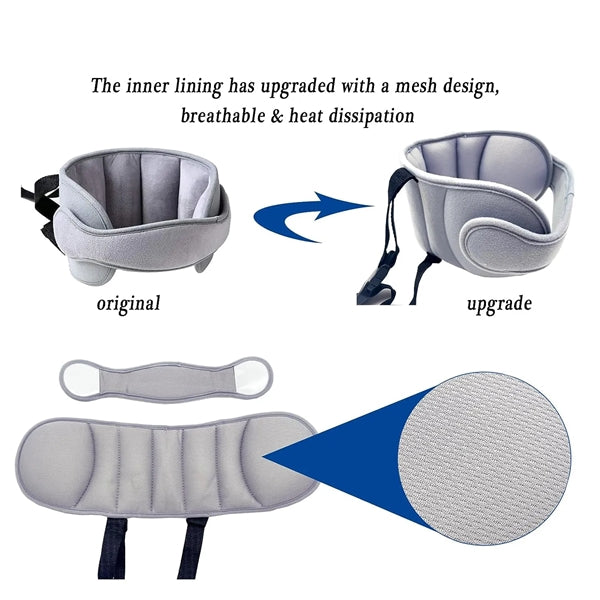 Baby Car Seat Head Support Band