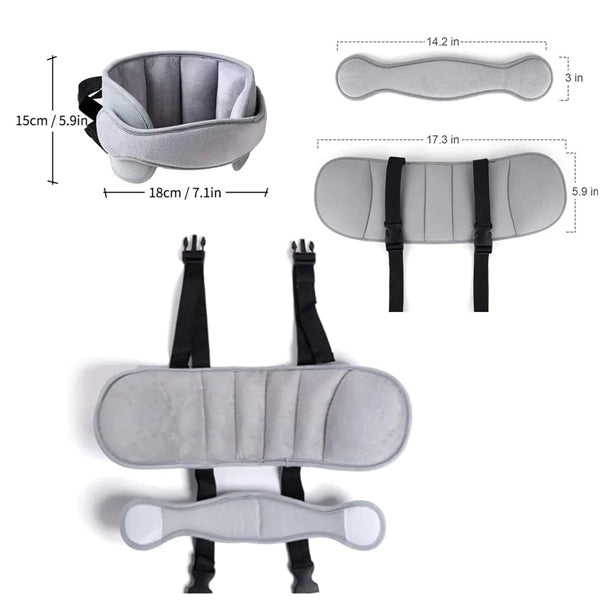 Baby Car Seat Head Support Band