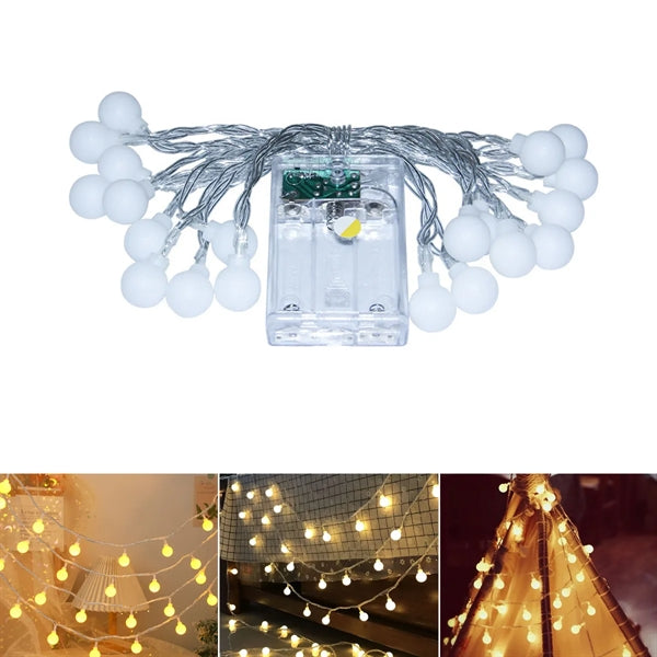 LED Globe String Lights