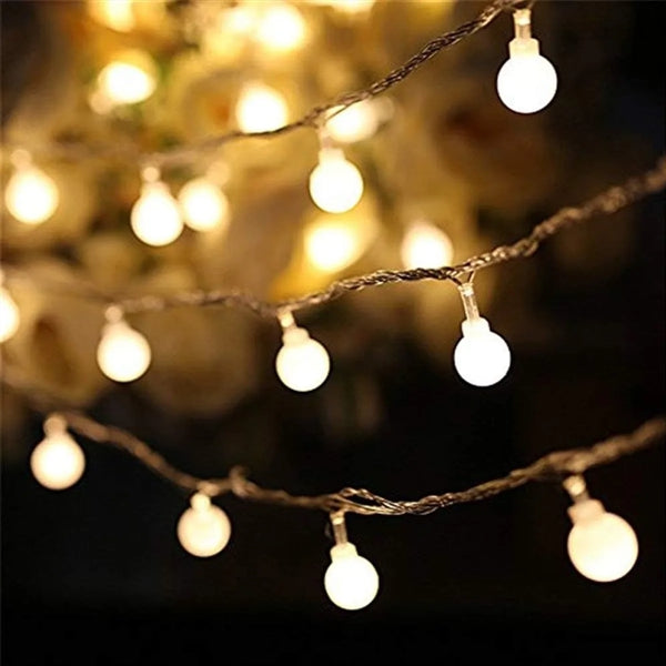 LED Globe String Lights