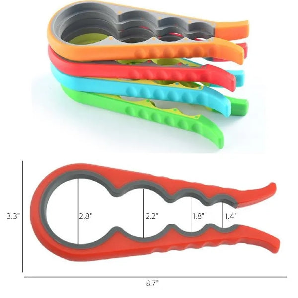 4-in-1 Multifunctional Jar Opener for Senior, Arthritis Hand