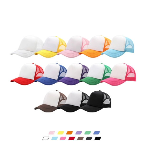 Logo Trucker Adjustable Baseball Cap Kids Unisex