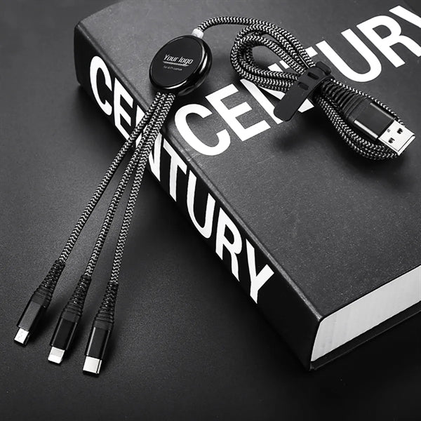 Business 3-in-1 Luminous Charging Cable Gift