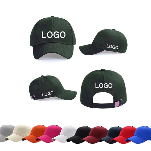 Embroidery LOGO Adjustable Size Sports Fan Baseball Caps