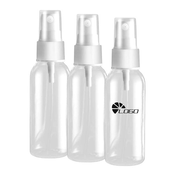 2oz Transparent Round Shoulder Spray Bottle