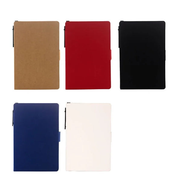 Kraft Cover Notebooks Sticky Notes Set with pen