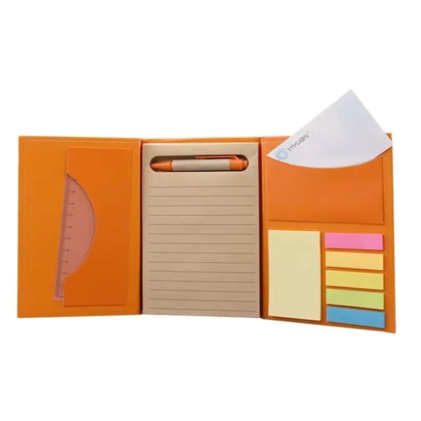 Pocket Business Notebook with Post-it Notes and Pen