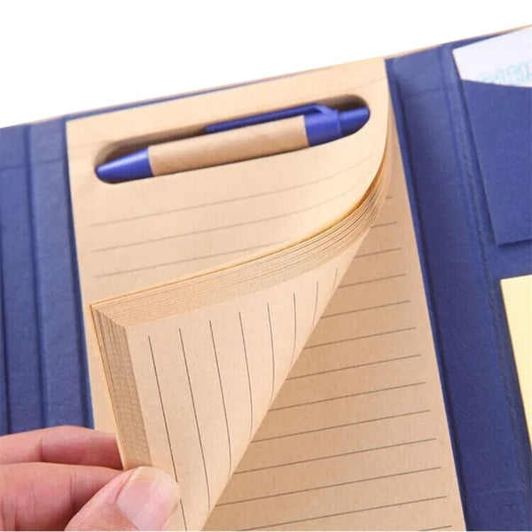Pocket Business Notebook with Post-it Notes and Pen