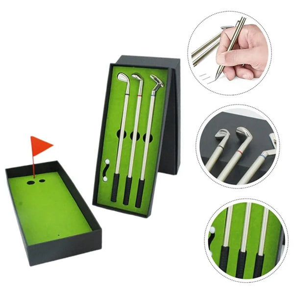 Mini Desktop Golf Pen Set