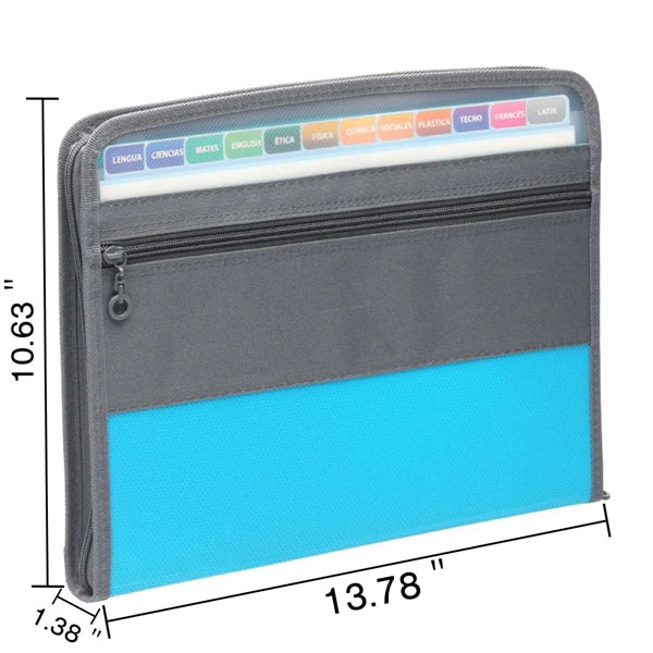 A4 Accordion Portable File Folder