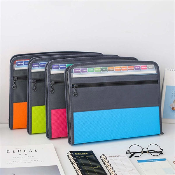 A4 Accordion Portable File Folder