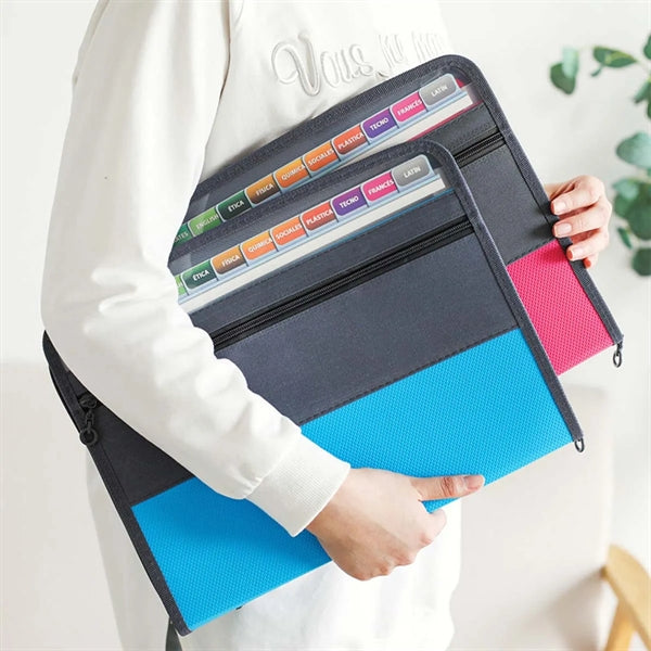 A4 Accordion Portable File Folder