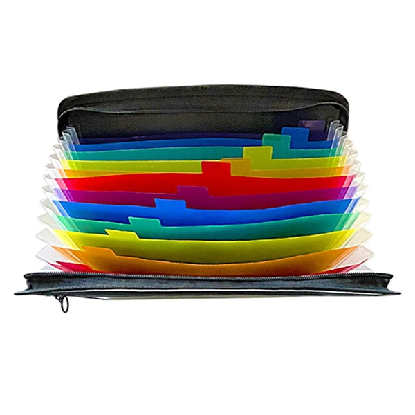 A4 Accordion Portable File Folder