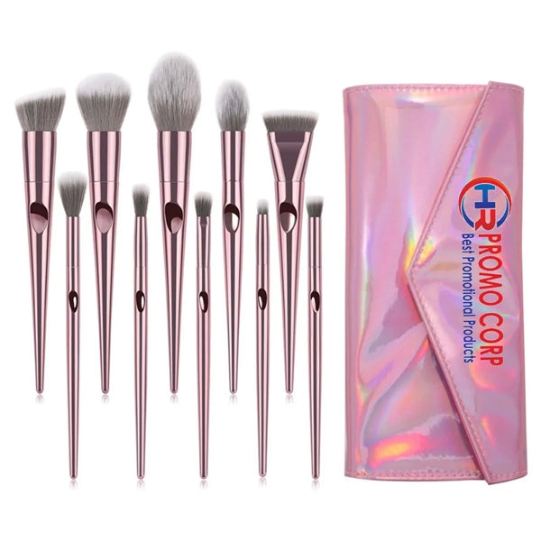 10pcs Makeup Brush Kit