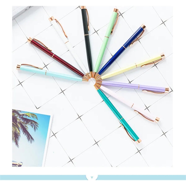 New business rotating metal ballpoint pen