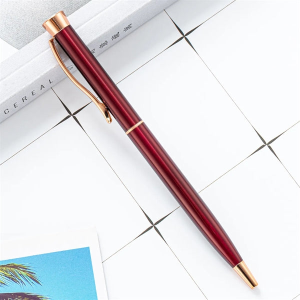 New business rotating metal ballpoint pen