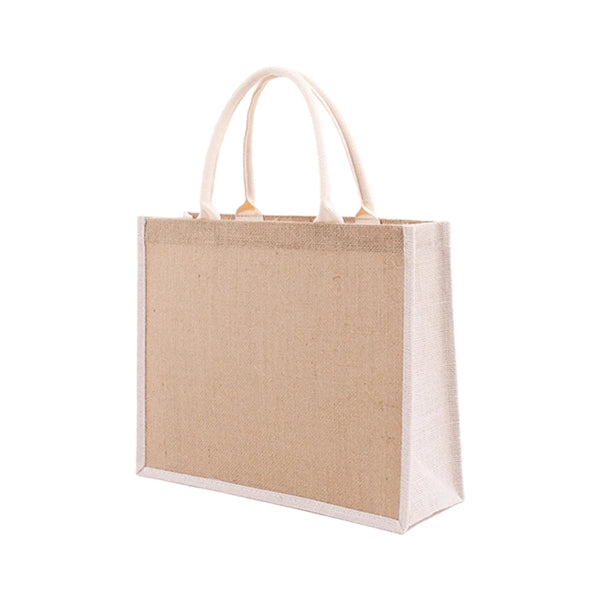 Burlap Tote Large Beach Jute Bag