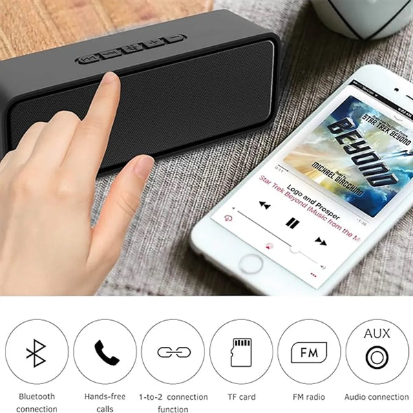 Portable Car Stereo Bluetooth 5.0 Speaker