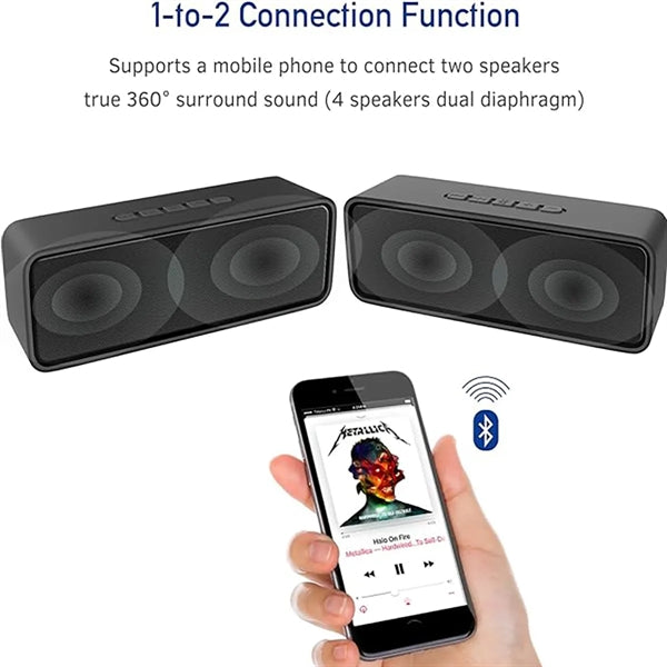 Portable Car Stereo Bluetooth 5.0 Speaker